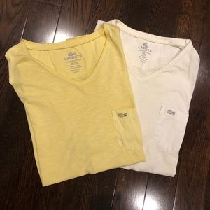 Lacoste t-shirts